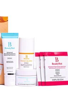 $79 value new in box BeautyStat Brighten & Strengthen Set